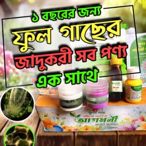 এক বছরের ফুল গাছের প্যাকেজ (Without Hoe)